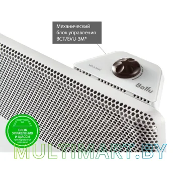 Отопительный модуль конвектора Ballu Apollo Transformer BEC/AT-1500 картинка 11